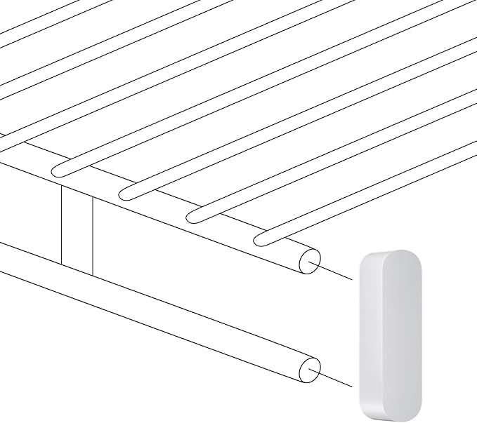 10 Pcs Plastic Rod Spacer Cap Closet Rod End Caps Wire Shelf End Caps Closet System Parts Shelf Caps for Wire Shelves