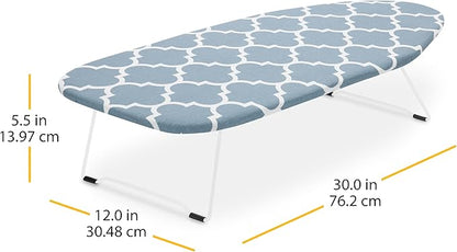 Whitmor Tabletop Ironing Board with Scorch Resistant Cover