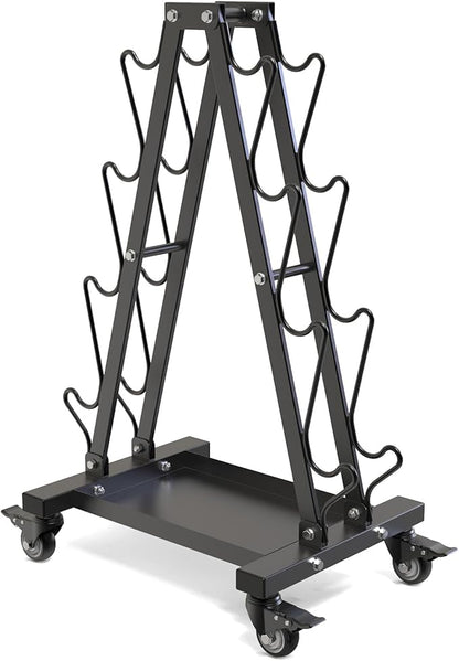 Kipika Heavy Duty 3 Tier Dumbbell Rack Multifunctional, Weight Rack for Dumbbells, Home Gym Equipment, Suitable for Storage of Dumbbell, Kettle Bell, Barbell Plate, Barbell Bar