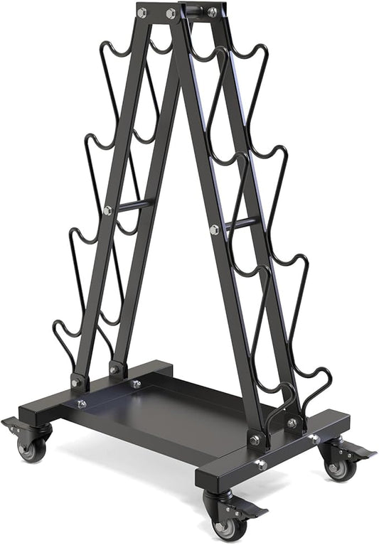 Kipika Heavy Duty 3 Tier Dumbbell Rack Multifunctional, Weight Rack for Dumbbells, Home Gym Equipment, Suitable for Storage of Dumbbell, Kettle Bell, Barbell Plate, Barbell Bar