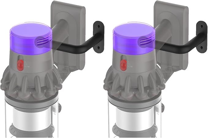 2 Pack Vacuum Wall Mount Holder, Durable Vacuum Wall Mount, Compatible with Shark IX141 IZ163H IZ361H IZ462H IZ483H IZ562H IZ682H, Ultracyclone CH901 CH951 V10 V11 V12 V15 Outsize Vacuum