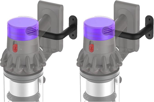 2 Pack Vacuum Wall Mount Holder, Durable Vacuum Wall Mount, Compatible with Shark IX141 IZ163H IZ361H IZ462H IZ483H IZ562H IZ682H, Ultracyclone CH901 CH951 V10 V11 V12 V15 Outsize Vacuum