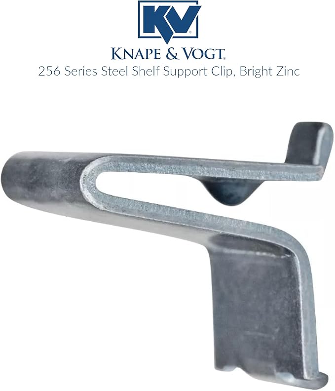 Knape & Vogt 256P-ZC Shelf Support - 24 piece