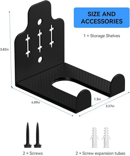 Barbell Wall Holder,Olympic Hanger,Garage Gym Bar Wall Rack,Vertical Barbell Mount Rack,Space Saving Commercial or Home Gym Accessory,Holds Under 33mm Bar Size