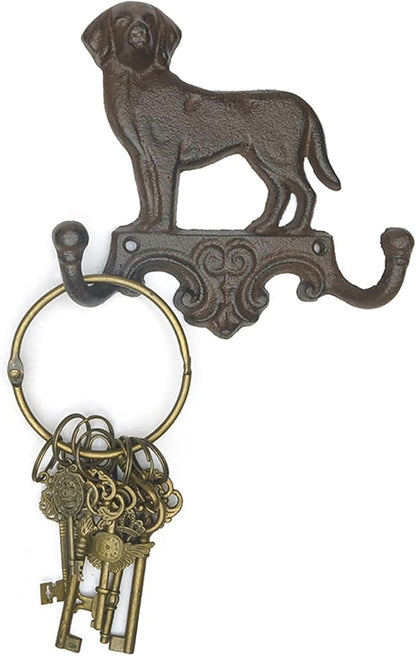 1 Pack Leash Hangers for Wall,Dog Wall Hook,Hooks for Entry Way,Vintage Towel Hooks,Cast Iron Hook