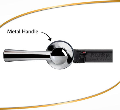 Korky 6054BP StrongARM Tank Lever Universal to Fit Front Angled Side Left and Right Mount Toilets, Chrome, Simple Style