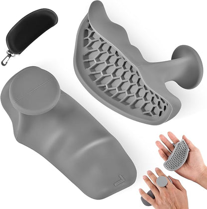 HUAFA Anti-Slip Workout Grips, Gym Grips Weight Lifting Grips Pads, Ergonomics Weight Lifting Gloves for Men Women Deadlift, Fitness Training and Exercise, Gym Grips Pads for Palm Protection