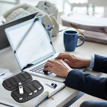 JBOS USB Storage Case - Organizer for Flash Drive, Thumb Drive & Jump Drive