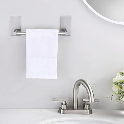 KES Adhesive Towel Bar 9-Inch No Drill Towel Bar Towel Rack for Kitchen SUS304 Stainless Steel Brushed Finish, A7000S23-2
