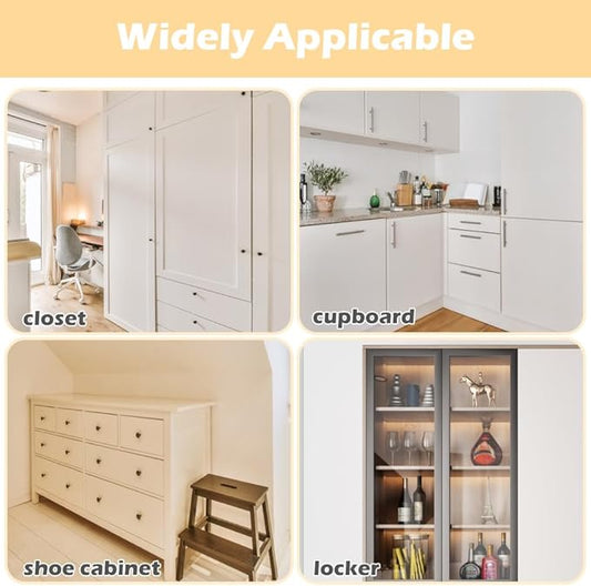 20Pcs Plastic Locking Shelf Support Peg,Easy Install Shelf Support Pin Clip,Self-Locking Bracket Clip,Clear Shelf Peg for Furniture,Shelf,Supplies,Bookshelf,Closet,Cabinet ﻿