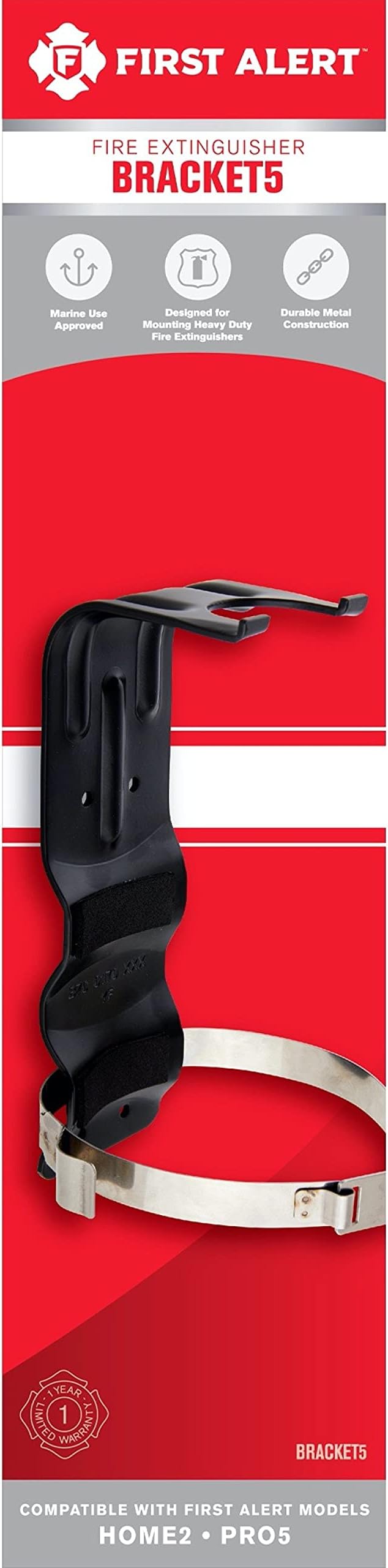 FIRST ALERT BRACKET5 Replacement Fire Extinguisher Bracket