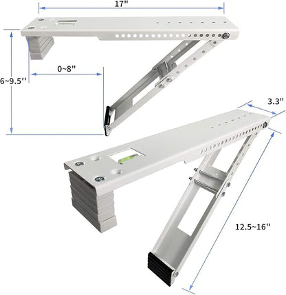 JEACENT AC Window Air Conditioner Support Bracket Heavy Duty, Up to 165 lbs
