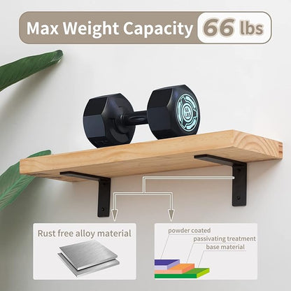 6"x 4"Shelf Brackets, die-cast Formation, Vertical Angle, Premium Alloy Metal Heavy Duty Shelf Bracket, high Strength Mounting Hardware Included, Corner Brace Joint,Pack of 4 ,6 INCH x4 INCH(No Beam)