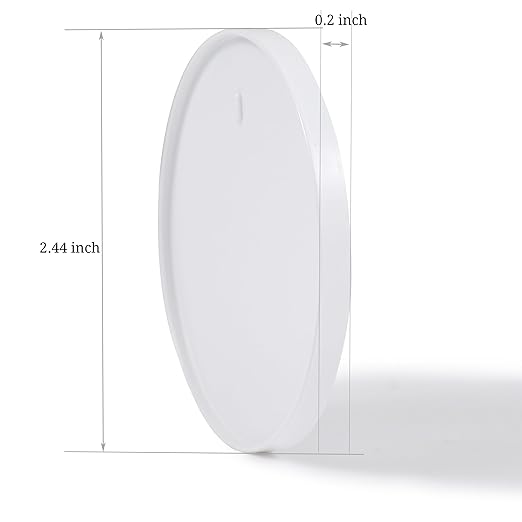 Ultra Slim Wall Holder for Philips Hue Light Switch Remote, UHOLDZU Aluminum Made Invisible Design Remote Control Holder for The Hue Dimmer Switch Wall Plate Replacement (for Tap Dial Switch, White)