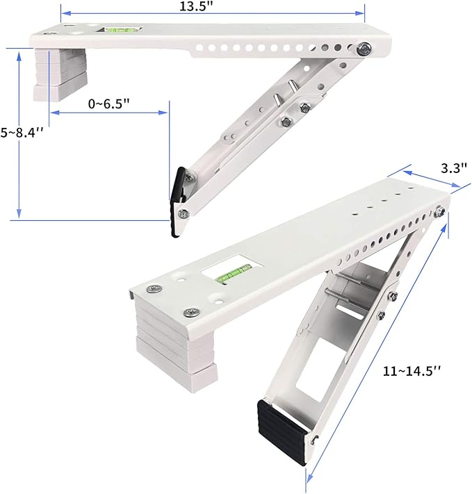 JEACENT AC Window Air Conditioner Support Bracket Light Duty, Up to 85 lbs