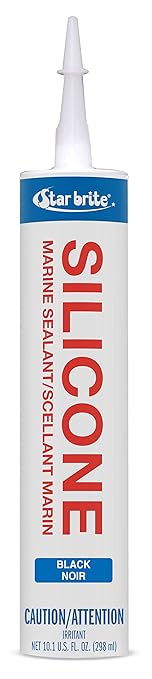 STAR BRITE Silicone Sealant Black 10.3 OZ. (082123)