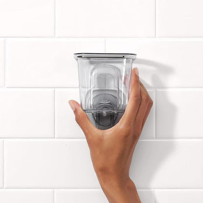 OXO Good Grips Stronghold Suction Multipurpose Shower Accessory Cup,Clear,
