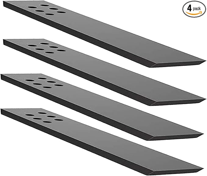 Countertop Support Bracket 4 Pack 18" Lx 2.5" W Hidden Black Knee Wall Support Countertop Bracket 3/8" Thick Heavy Duty for Quartz/Granite/Wood/Concret Countertops Screws Included
