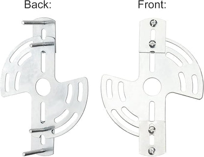 Qc Lighting Adjustable Crossbar with Screws and Nuts, Multifunctional Ceiling Light Bracket Light Fixture Crossbar Plate for Mount Wall Light, Close to Ceiling Light, Chandelier