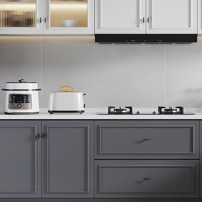 Goldenwarm 5 Pack Black Cabinet Knobs T Bar Knobs and Pulls Drawer Handles for Cupboard Hardware Bedroom Furniture, Single Hole Black Hardware