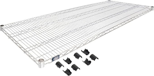 Nexel Chrome Wire Shelf, 72" x 24"