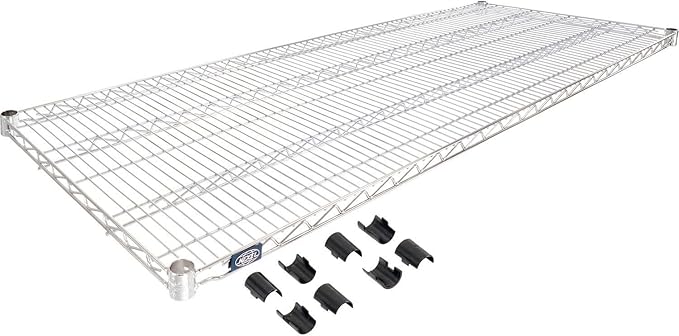 Nexel Chrome Wire Shelf, 72" x 24"