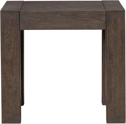 Liberty Furniture Cascade Falls Living Room Square End Table - Satin Espresso