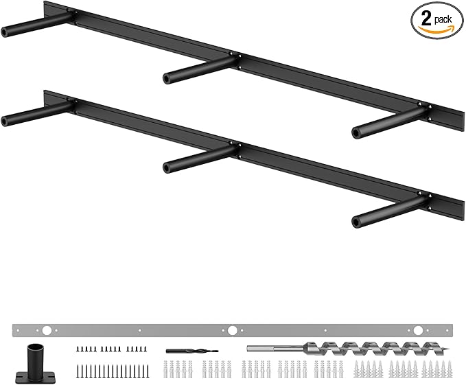 Floating Shelf Bracket Heavy Duty Shelving Brackets,Decorative Floating Shelf Hardware Black,Hidden Metal Shelf Support Bracket Heavy Duty Floating Mantel Bracket,200lbs (38X6X1.2-Starter Jig)