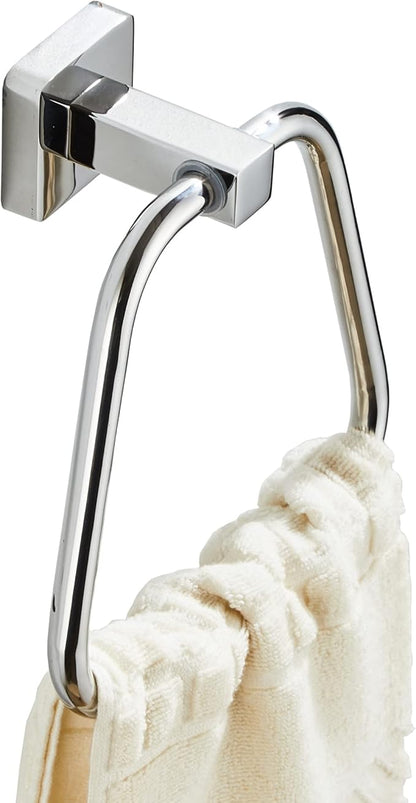 Chrome Towel Ring for Bathroom, Kitchen Bath Towel Holder Hangers Wall Mount Heavy Duty Stainless Steel