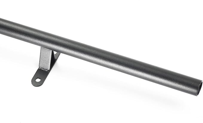 DIYHD 20FT Rolling Ladder Hardware Sliding Rail,Top Roller,Floor Wheel with Brake
