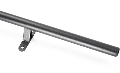 DIYHD 20FT Rolling Ladder Hardware Sliding Rail,Top Roller,Floor Wheel with Brake