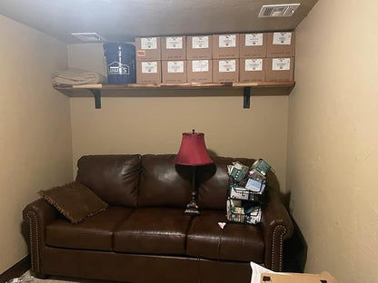 Heavy Duty Shelf Brackets , Metal Mantel Brackets (Set of 2) Fireplace Mantel Brackets - Countertop Support , Max Load 1100 Lbs (9 inch x 7.95 inch)