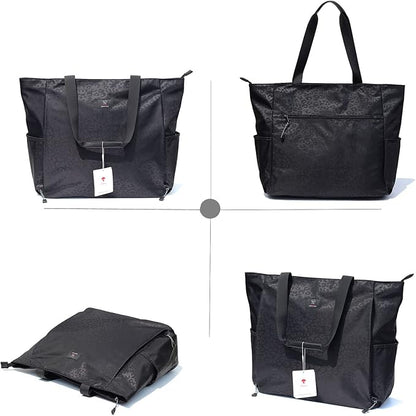 ESVAN Yoga Mat Bag Yoga Tote Carrier Shoulder Bag Carryall Tote for Office,Yoga,Pilates,Travel,Beach and Gym