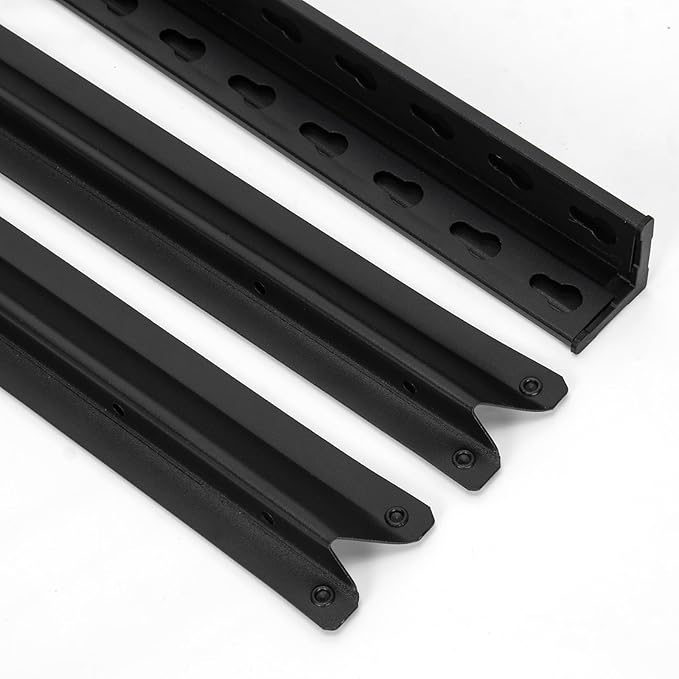 Storage Shelves 3 Tier Adjustable Garage Shelving Heavy Duty 31.5" W x 15.7" D x 31.5" H Metal Shelving Unit for Garage Shelves, Utility Rack Shelf, Storage Warehouse Pantry Closet, Black