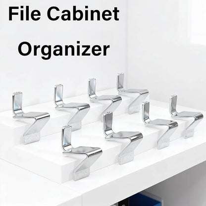 Shelf Clips,Compatible with Sandusky Cabinets,Adjustable Heavy Duty Metal Shelving Support Clip,Fits Most Kinds of Metal Cabinet,Heavy Duty Supports for Office Files,Tools&Storage Organization (10PCS)