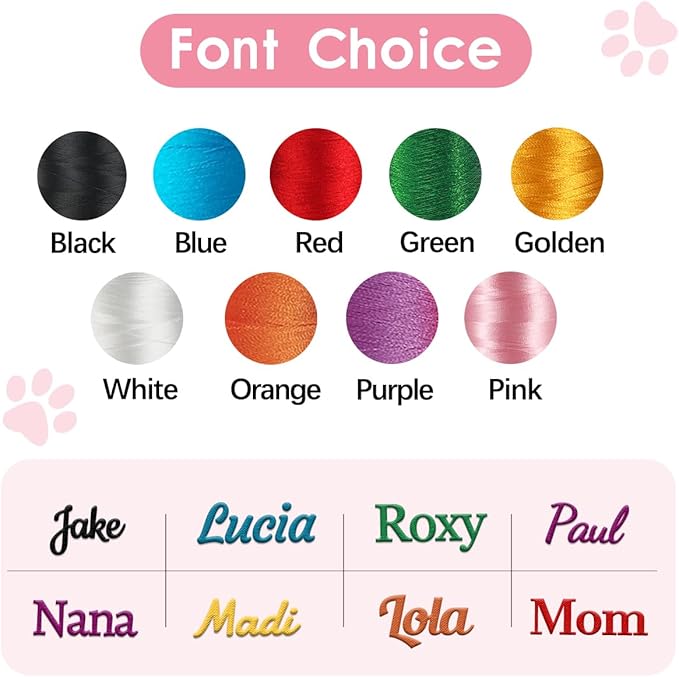 Ulico Personalized Dog Toy Storage Basket, Collapsible Pet Storage Organizer Box with Handles, Custom Dog Toy Bin with Pet's Name Cat Toy Storage Gift for Dog Lovers（Black）