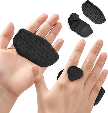 HUAFA Anti-Slip Workout Grips, Gym Grips Weight Lifting Grips Pads, Ergonomics Weight Lifting Gloves for Men Women Deadlift, Fitness Training and Exercise, Gym Grips Pads for Palm Protection