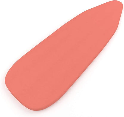 Encasa XO Ironing Board Cover and Pad 42"x14" - 4mm Felt Medium Iron Board Cover with Padding - Heat Resistant, Stain-Safe Dye, Non Slip Elastic Bungee Cord Tightening Iron Table Cover Coral