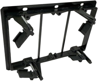iMBAPrice 3 Gang LV3 Low Voltage Wallplate Mounting Bracket - Black