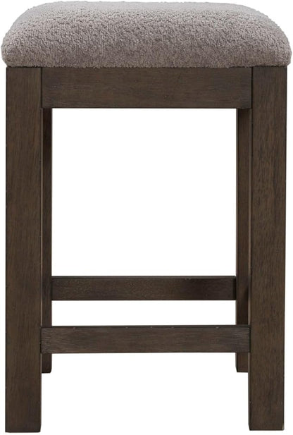Liberty Furniture Cascade Falls Living Room 4 Piece Set - Console Bar Table, 3 Stools - Satin Espresso