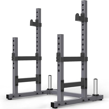 PASYOU Adjustable Power Rack, Multifunction Squat Rack Heavy-Duty Stand, Weight Rack Stand with Spotters, Push Up Portable Strength Training Dumbbell Rack for Home Gym Equipment, Max Load 1800 LBS
