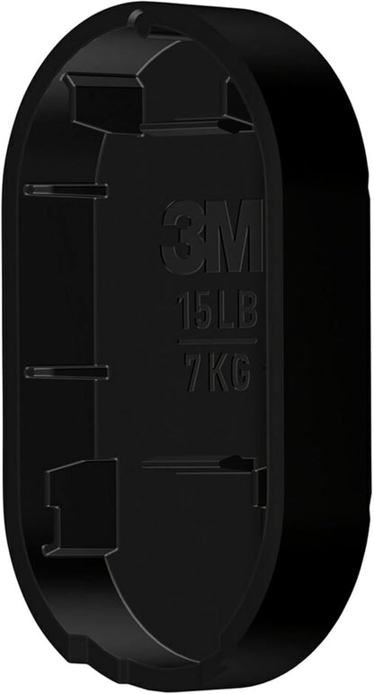 3M CLAW 15 lb. 2 Drywall Black Hooks & 2 Extra Picture Hangers, Heavyweight Hanging Solution for Backpacks, Jackets, Pictures and Room Decor, Cute Wall Hooks - 4 Pack