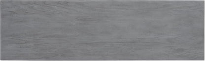 Uniquely Designed Oak Veneer Console Table, Modern Long Sofa Side Table with Distinctive Side Shapes, Suitable for Entryway, Hallway, Living Room, Foyer, Corridor,Easy Assembly (Gray-41RT)