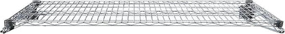 Heavy Duty Chrome Wire Wall Shelf – NSF Certified Commercial Storage Rack with Mounting Brackets – Steel Wire Shelf for Kitchen, Restaurant, Garage, or Pantry (21" x 54")