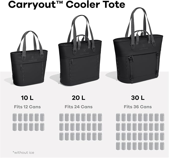 Hydro Flask Carryout Tote - Insulated Tote Bag - 20 L Capacity in Oat