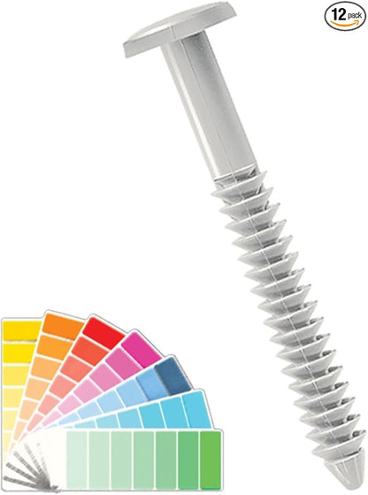 3" Lifetime Vinyl Shutter-Lok's, Paintable (12/Bag)