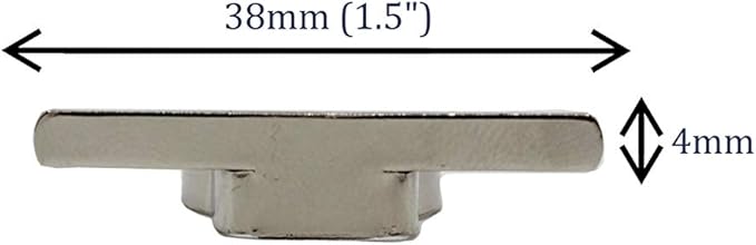 Creative Hobbies Metal Mounting Bracket for Night Light Shade - Clips onto Night Light Module Base - Pack of 10