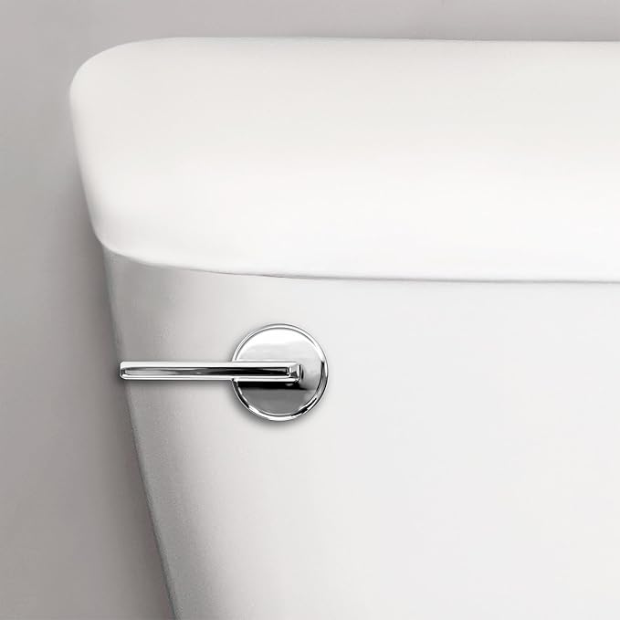 Korky StrongARM Metal Toilet Handle and Lever - Universal to Fit Front, Angled, Side, Left, and Right Mount Toilets - Contemporary Style in Chrome