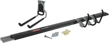 Rubbermaid FastTrack Garage Organization 5 Piece All in One Rail and Hook Kit Storage System (3 Pack)