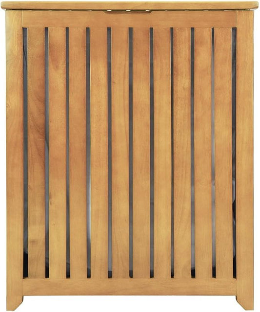 Oceanstar Spa-Style Bamboo Laundry Hamper